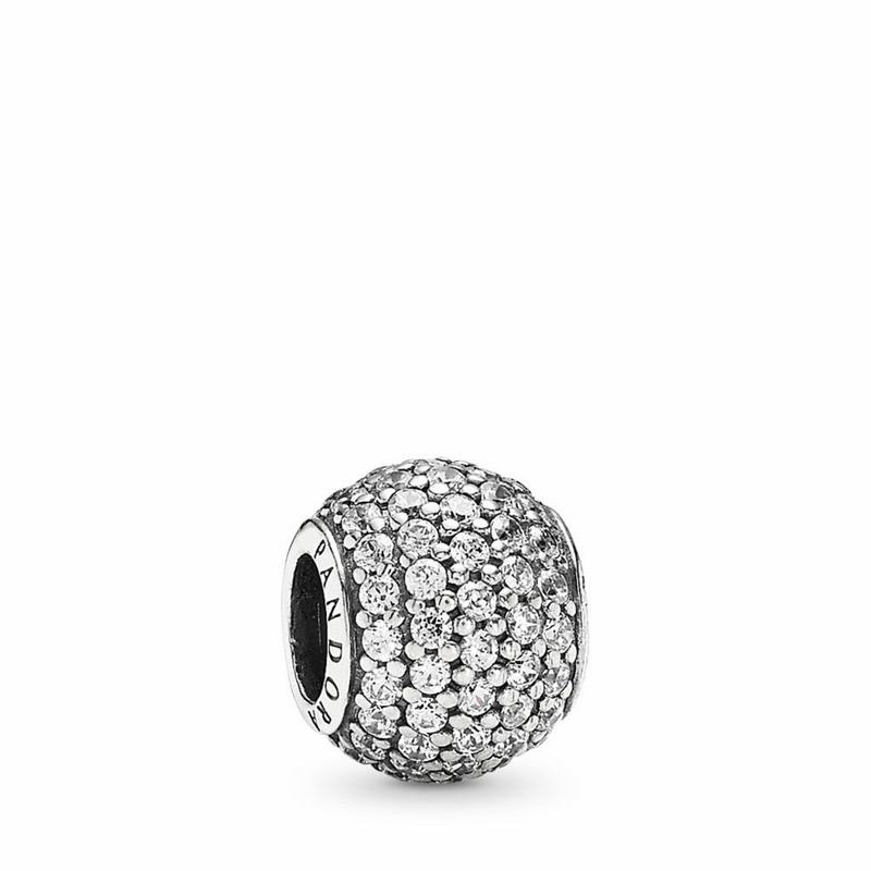 Pandora Pavé Lights Charm Clearance NZ, Sterling Silver (359260-HBO)